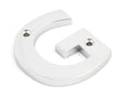 From The Anvil - Polished Chrome Letter G | Sku. 83802G | Trade Door Handles.