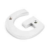From The Anvil - Polished Chrome Letter G | Sku. 83802G | Trade Door Handles.