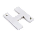 From The Anvil - Polished Chrome Letter H | Sku. 83802H | Trade Door Handles.
