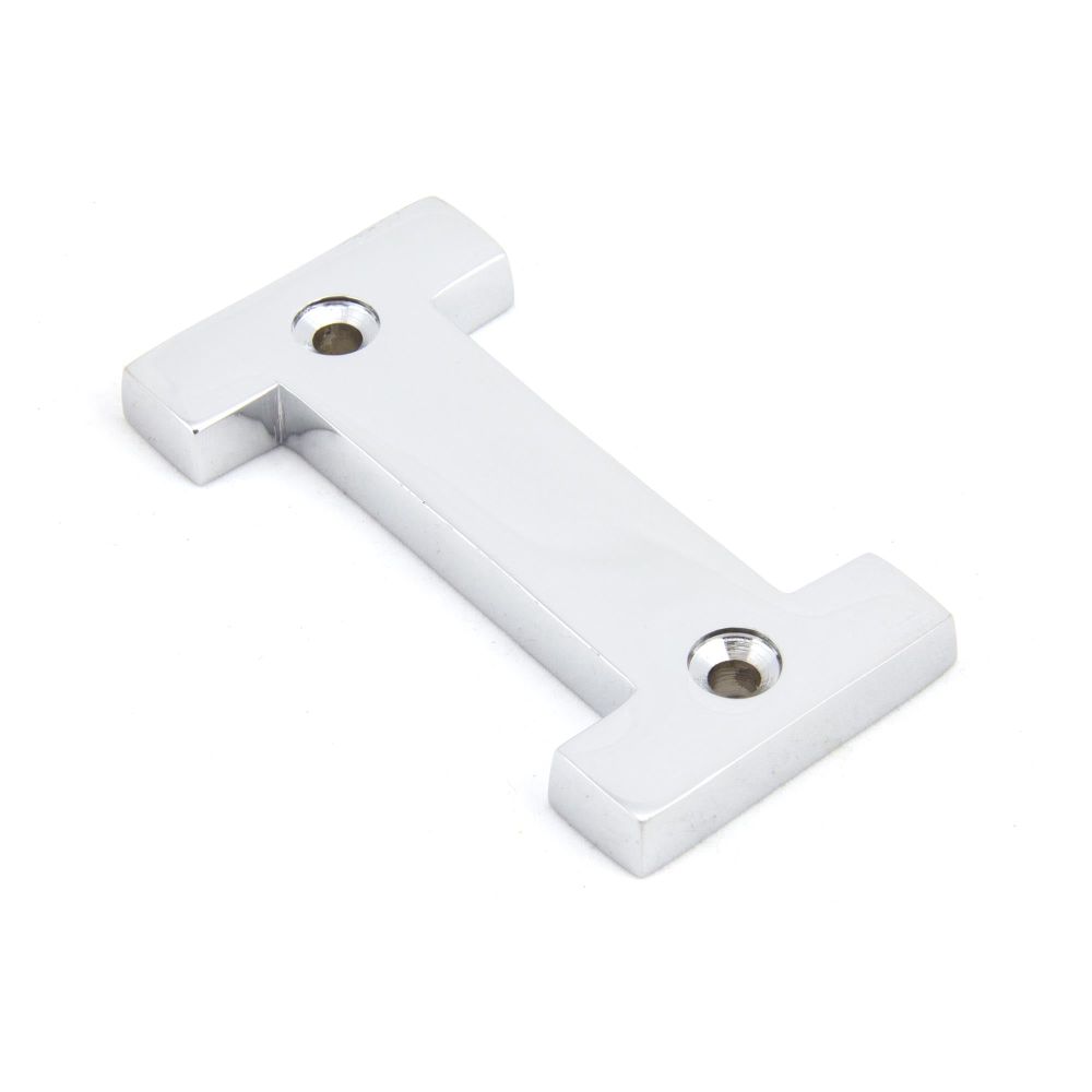 From The Anvil - Polished Chrome Letter I | Sku. 83802I | Trade Door Handles.
