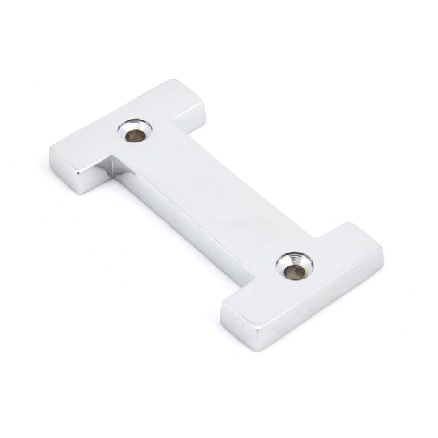 From The Anvil - Polished Chrome Letter I | Sku. 83802I | Trade Door Handles.