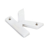 From The Anvil - Polished Chrome Letter K | Sku. 83802K | Trade Door Handles.