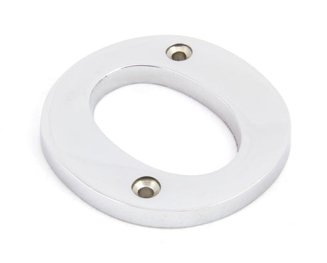 From The Anvil - Polished Chrome Letter O | Sku. 83802O | Trade Door Handles.