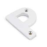 From The Anvil - Polished Chrome Letter P | Sku. 83802P | Trade Door Handles.