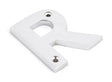 From The Anvil - Polished Chrome Letter R | Sku. 83802R | Trade Door Handles.