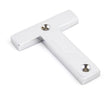From The Anvil - Polished Chrome Letter T | Sku. 83802T | Trade Door Handles.
