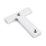 From The Anvil - Polished Chrome Letter T | Sku. 83802T | Trade Door Handles.