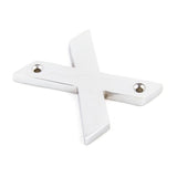From The Anvil - Polished Chrome Letter X | Sku. 83802X | Trade Door Handles.