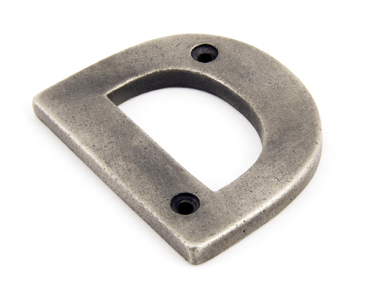 From The Anvil - Antique Pewter Letter D | Sku. 83803D | Trade Door Handles.