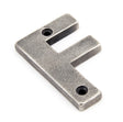 From The Anvil - Antique Pewter Letter F | Sku. 83803F | Trade Door Handles.