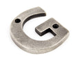 From The Anvil - Antique Pewter Letter G | Sku. 83803G | Trade Door Handles.