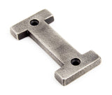 From The Anvil - Antique Pewter Letter I | Sku. 83803I | Trade Door Handles.