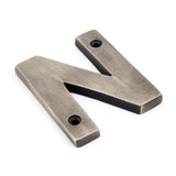 From The Anvil - Antique Pewter Letter N | Sku. 83803N | Trade Door Handles.