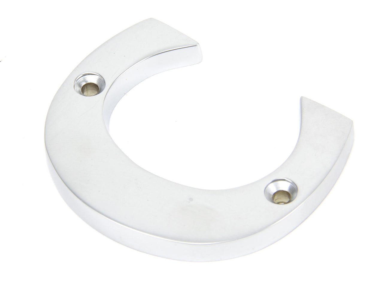 From The Anvil - Satin Chrome Letter C | Sku. 83804C | Trade Door Handles.