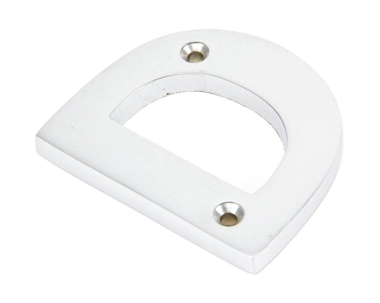 From The Anvil - Satin Chrome Letter D | Sku. 83804D | Trade Door Handles.