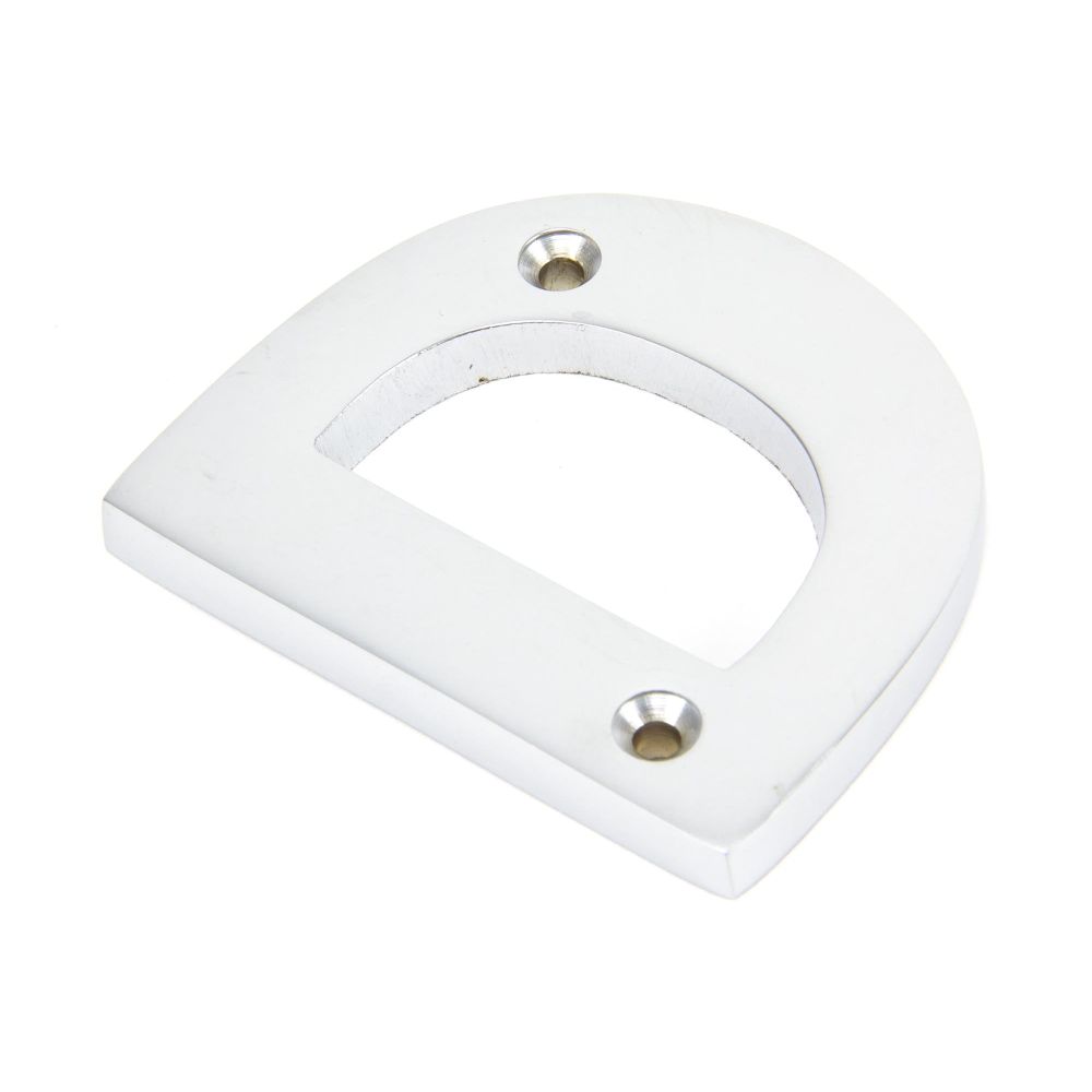 From The Anvil - Satin Chrome Letter D | Sku. 83804D | Trade Door Handles.
