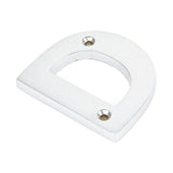 From The Anvil - Satin Chrome Letter D | Sku. 83804D | Trade Door Handles.
