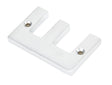 From The Anvil - Satin Chrome Letter E | Sku. 83804E | Trade Door Handles.