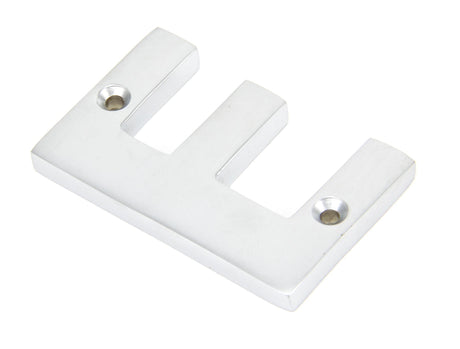 From The Anvil - Satin Chrome Letter E | Sku. 83804E | Trade Door Handles.