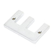 From The Anvil - Satin Chrome Letter E | Sku. 83804E | Trade Door Handles.
