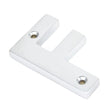 From The Anvil - Satin Chrome Letter F | Sku. 83804F | Trade Door Handles.