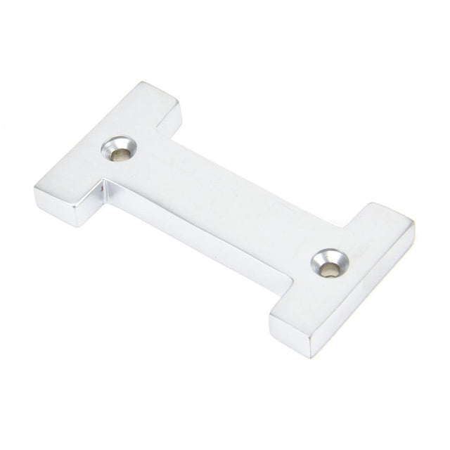 From The Anvil - Satin Chrome Letter I | Sku. 83804I | Trade Door Handles.