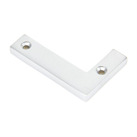 From The Anvil - Satin Chrome Letter L | Sku. 83804L | Trade Door Handles.