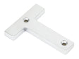 From The Anvil - Satin Chrome Letter T | Sku. 83804T | Trade Door Handles.