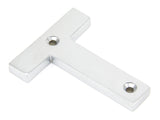 From The Anvil - Satin Chrome Letter T | Sku. 83804T | Trade Door Handles.
