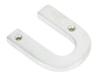 From The Anvil - Satin Chrome Letter U | Sku. 83804U | Trade Door Handles.