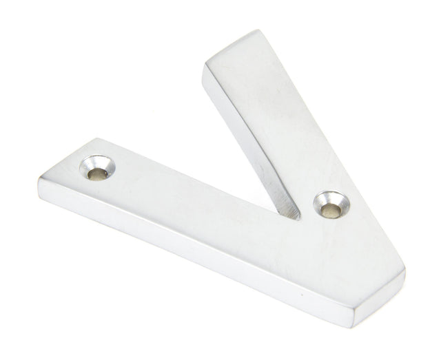 From The Anvil - Satin Chrome Letter V | Sku. 83804V | Trade Door Handles.