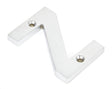 From The Anvil - Satin Chrome Letter Z | Sku. 83804Z | Trade Door Handles.