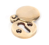 From The Anvil - Aged Brass 30mm Round Escutcheon | Sku. 83805 | Trade Door Handles.