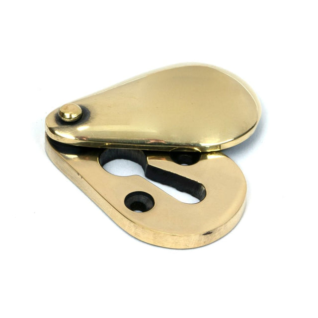 From The Anvil - Aged Brass Plain Escutcheon | Sku. 83816 | Trade Door Handles.