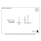 From The Anvil - Antique Pewter EJMA Pin | Sku. 83822 | Trade Door Handles.