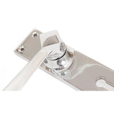 From The Anvil - Polished Chrome Straight Lever Lock Set | Sku. 83830 | Trade Door Handles.