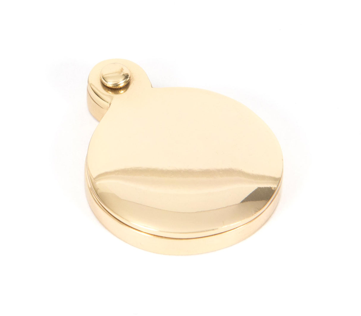 From The Anvil - Polished Brass 30mm Round Escutcheon | Sku. 83831 | Trade Door Handles.