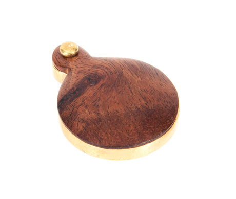 From The Anvil - Rosewood 30mm Round Escutcheon | Sku. 83832 | Trade Door Handles.