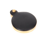 From The Anvil - Ebony 30mm Round Escutcheon | Sku. 83833 | Trade Door Handles.