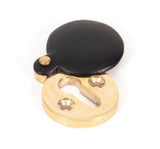 From The Anvil - Ebony 30mm Round Escutcheon | Sku. 83833 | Trade Door Handles.