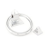 From The Anvil - Polished Chrome Ring Door Knocker | Sku. 83837 | Trade Door Handles.