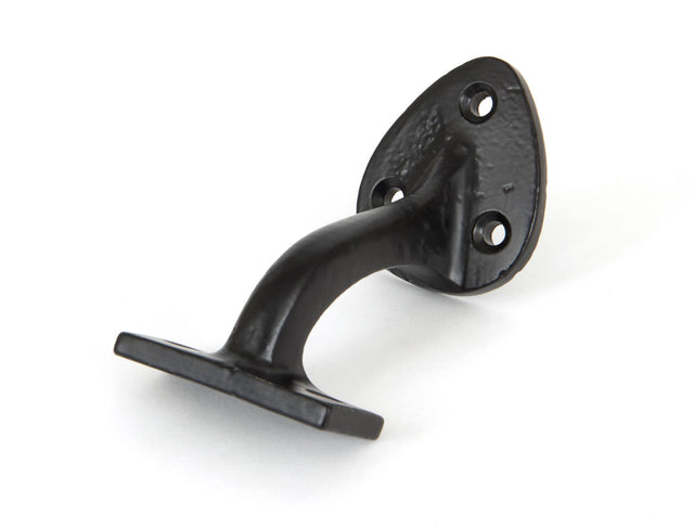 From The Anvil - Black 2" Handrail Bracket | Sku. 83840 | Trade Door Handles.