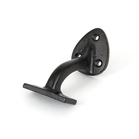 From The Anvil - Black 2" Handrail Bracket | Sku. 83840 | Trade Door Handles.