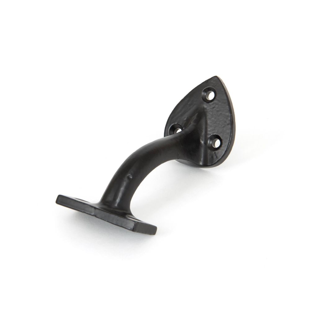 From The Anvil - Black 2.5" Handrail Bracket | Sku. 83841 | Trade Door Handles.