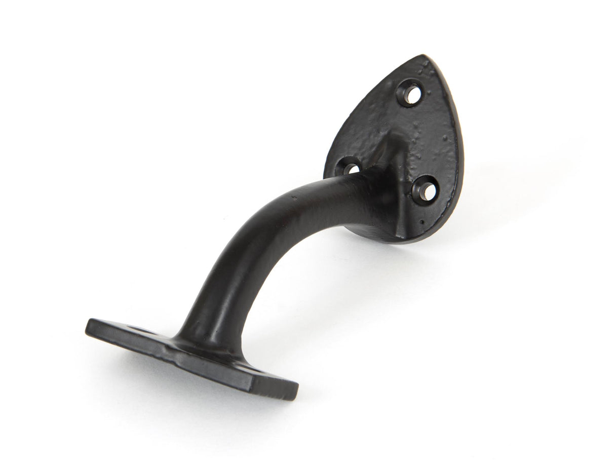 From The Anvil - Black 3" Handrail Bracket | Sku. 83842 | Trade Door Handles.