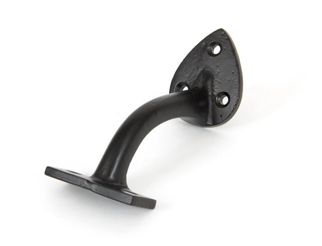 From The Anvil - Black 3" Handrail Bracket | Sku. 83842 | Trade Door Handles.