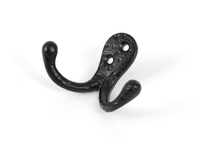 From The Anvil - Black Celtic Double Robe Hooks | Sku. 83843 | Trade Door Handles.