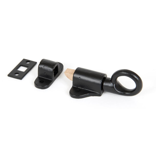 From The Anvil - Black Fanlight Catch with two Keeps | Sku. 83844 | Trade Door Handles.