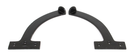 From The Anvil - Black 7" Quadrant Stay (Pair) | Sku. 83847 | Trade Door Handles.