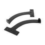 From The Anvil - Black 7" Quadrant Stay (Pair) | Sku. 83847 | Trade Door Handles.